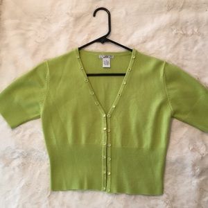 Cute Cropped Cardigan Size M